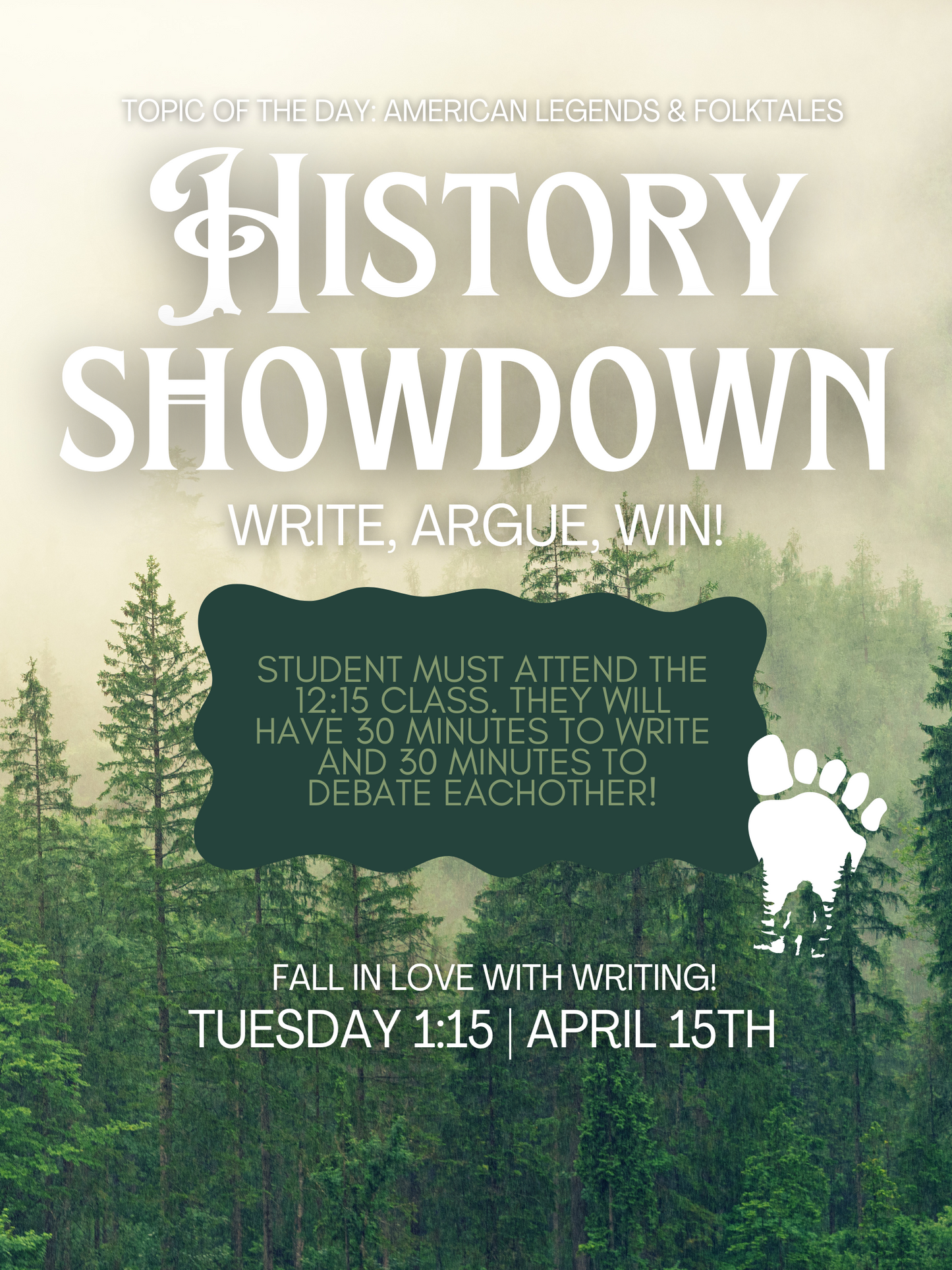 HISTORY SHOWDOWN: The Great Debate - Tall Tales