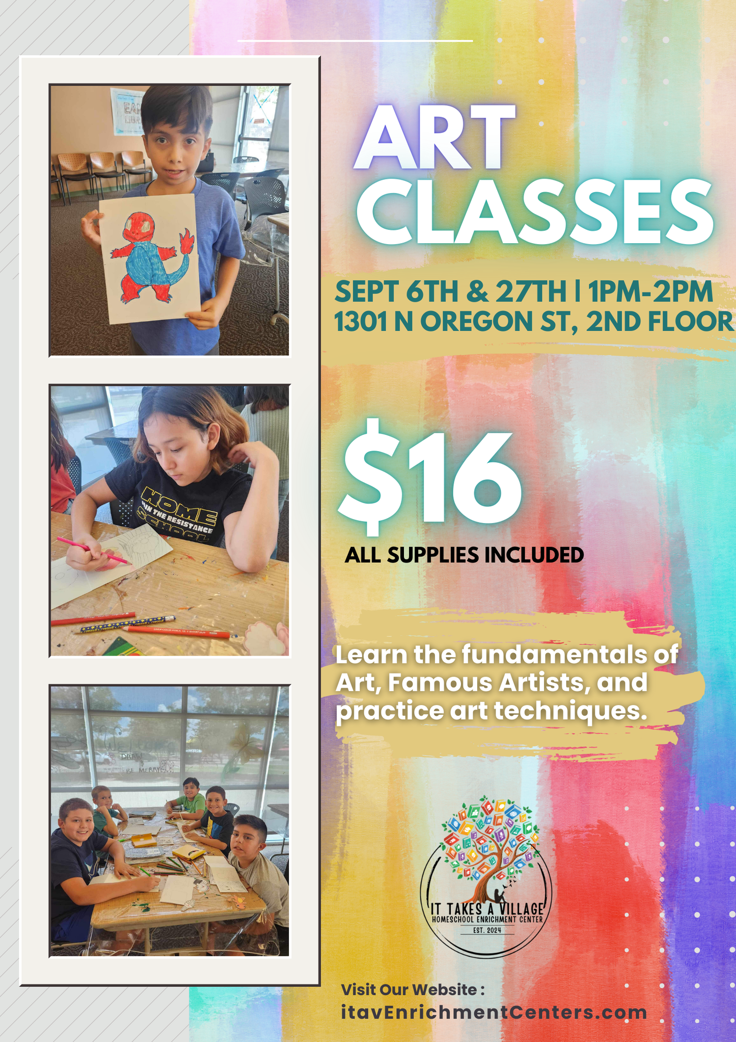 Art Classes | September