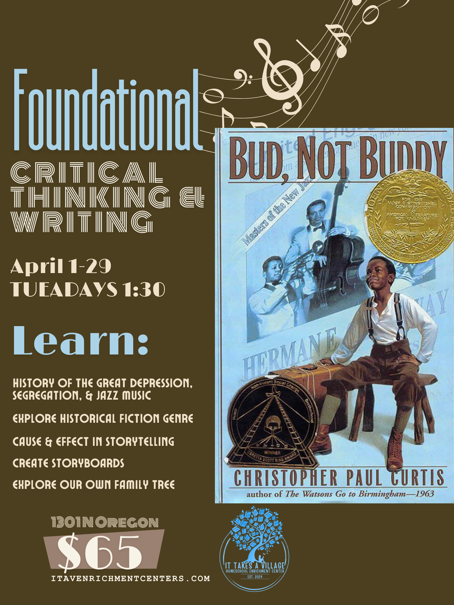 Foundational Critical Thinking & Writing ~ April 2025