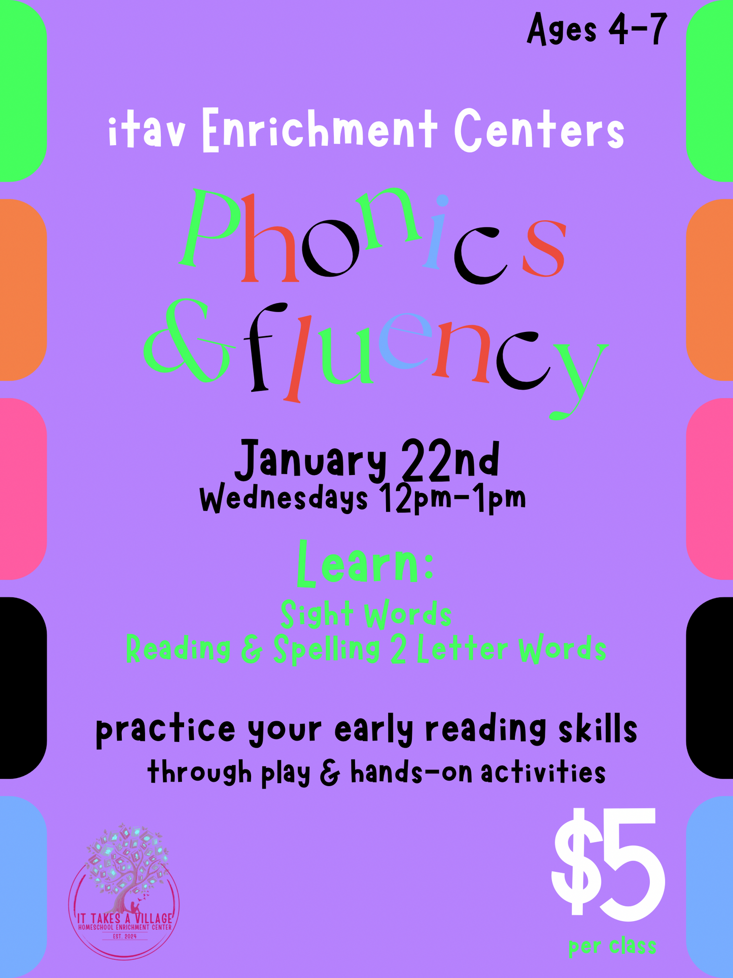 Phonics & Fluency - 1/22