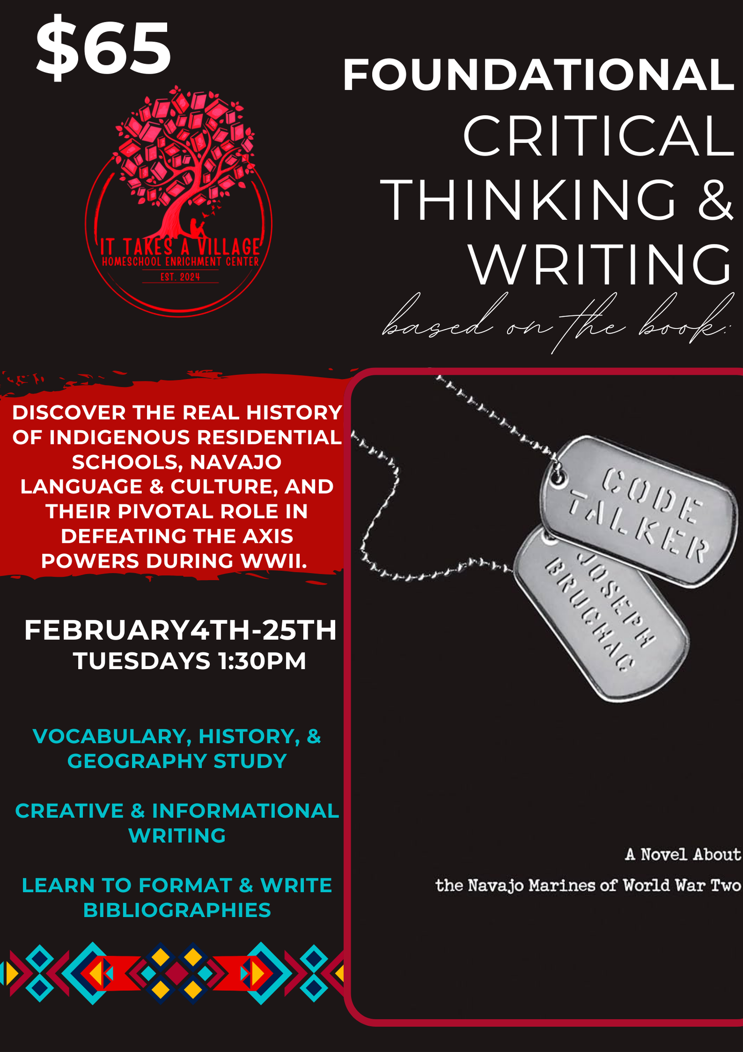 Foundational Critical Thinking & Writing ~ February 2025