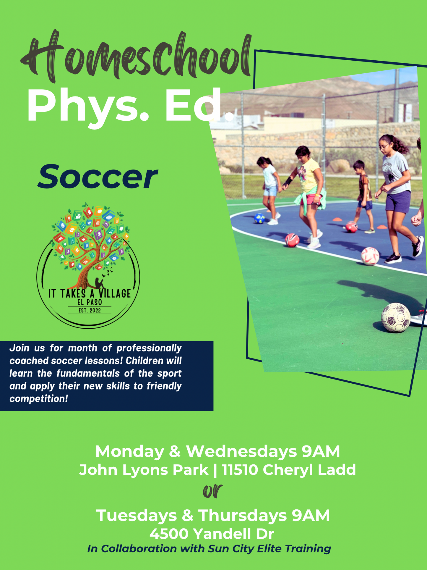 Homeschool PE September