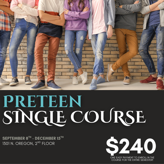 Preteen Single Course Enrollment