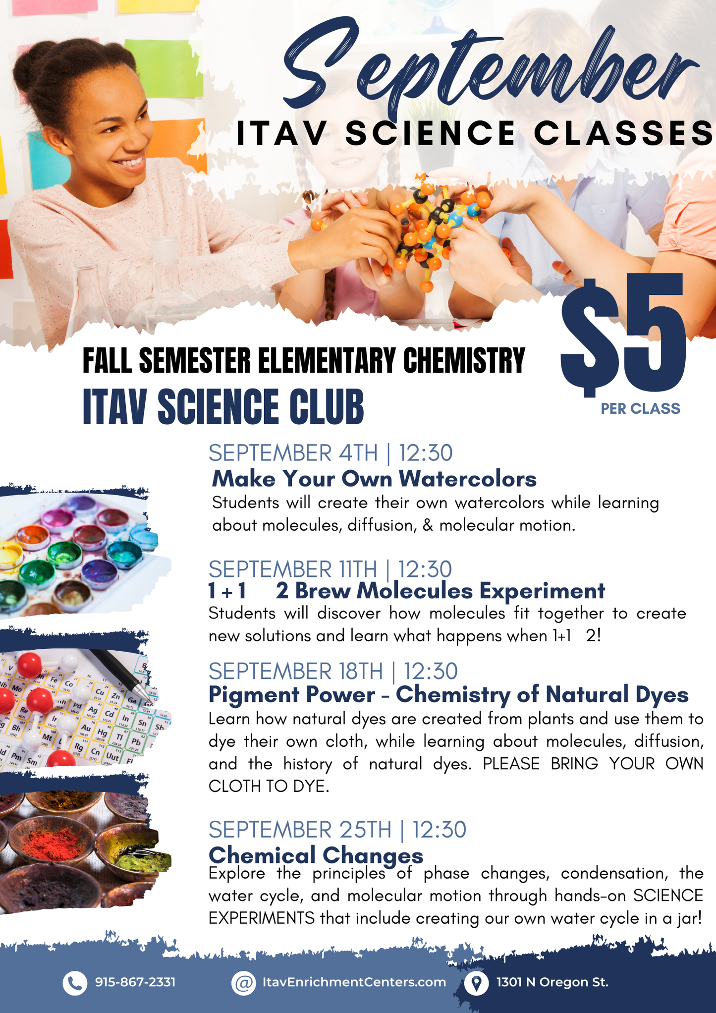 ITAV Science Club (September)