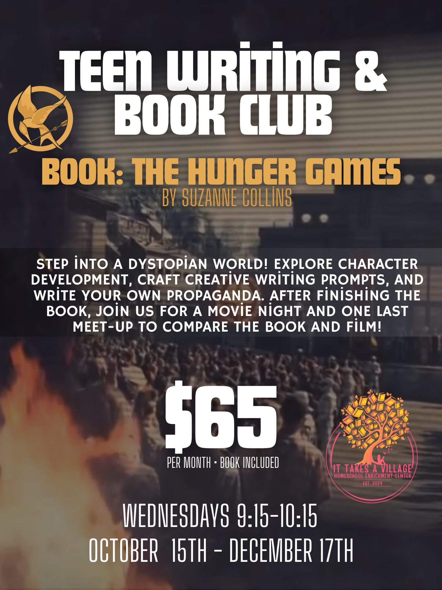 Teen Writing & Book Club (BOOK INCLUDED)