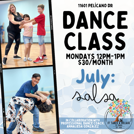 Dance Classes 12pm-1pm Mondays (July)