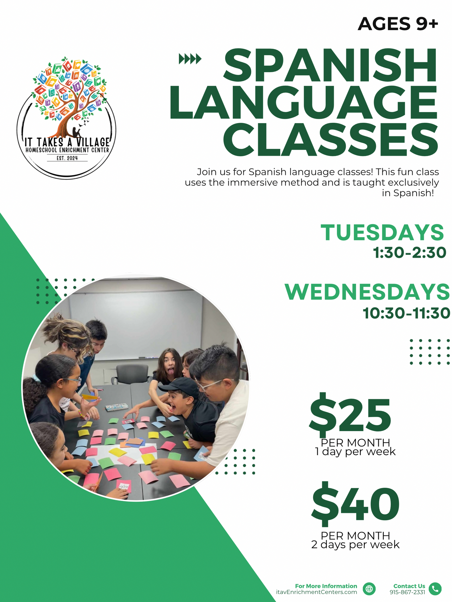 Spanish Language Classes